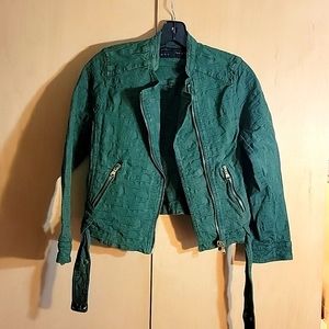 Zara Hunter Green Jacket